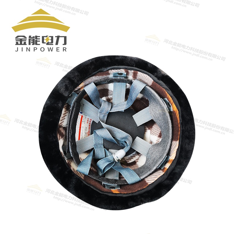 冬季保暖仿羊剪絨棉質安全帽